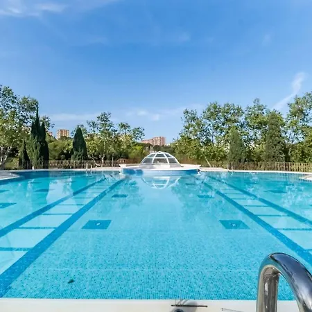 123- Ideal With Views, Pool, Sauna And Gym * Benalmádena